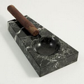 Cigar Ashtray - Black Marble